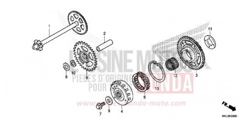 STARTING CLUTCH CB1000RAL de 2020
